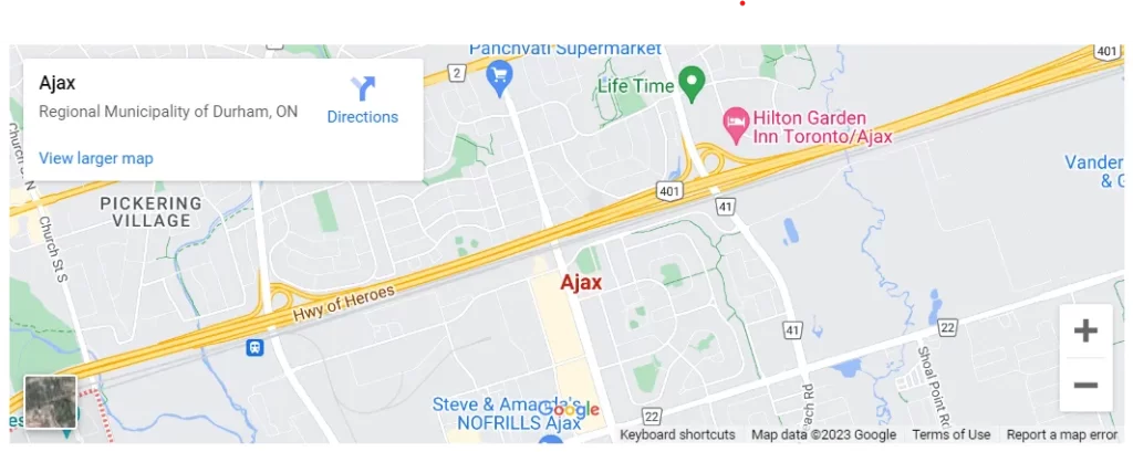 google maps ajax location